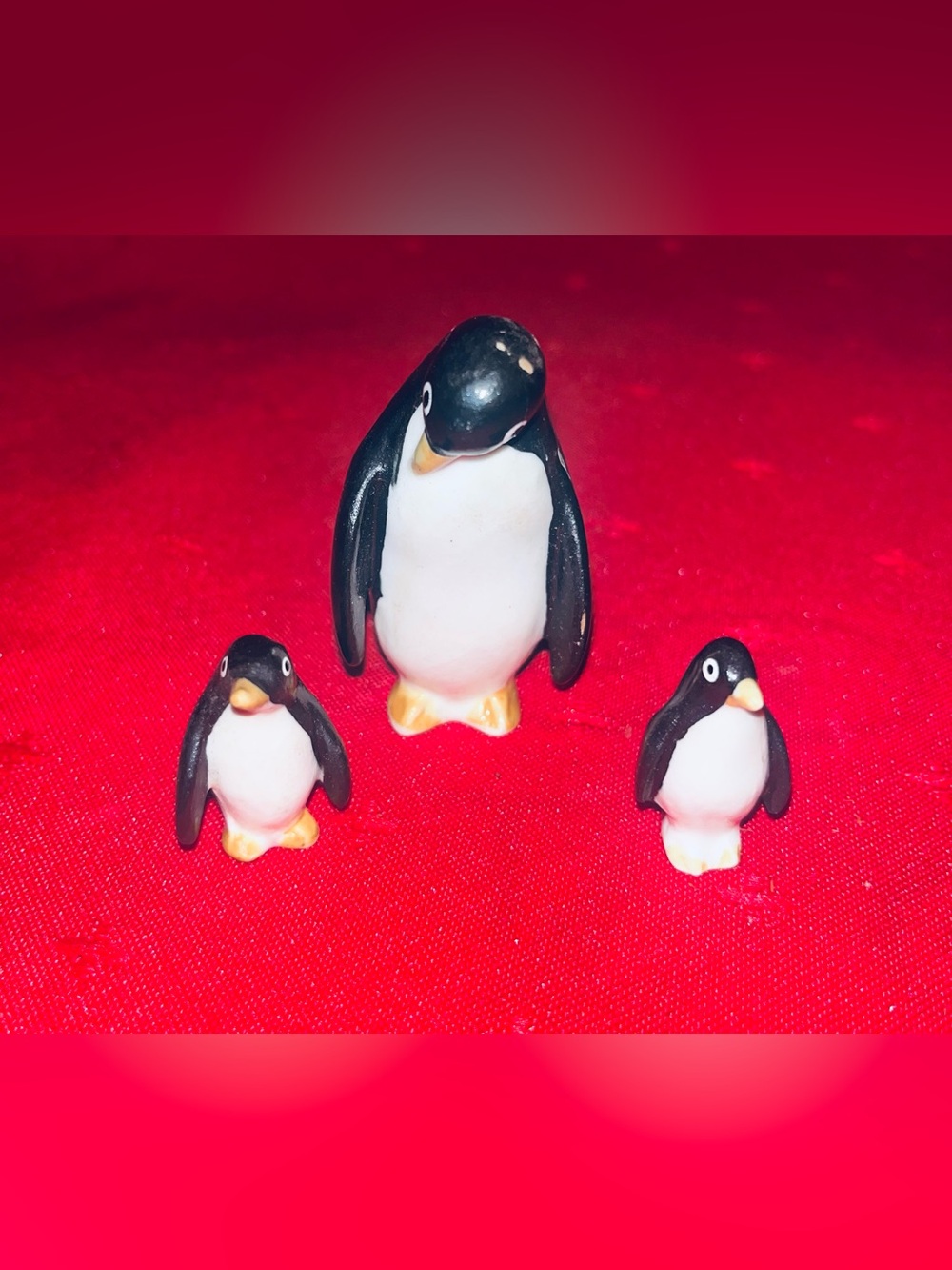 Vintage Ceramic Penguin Trio